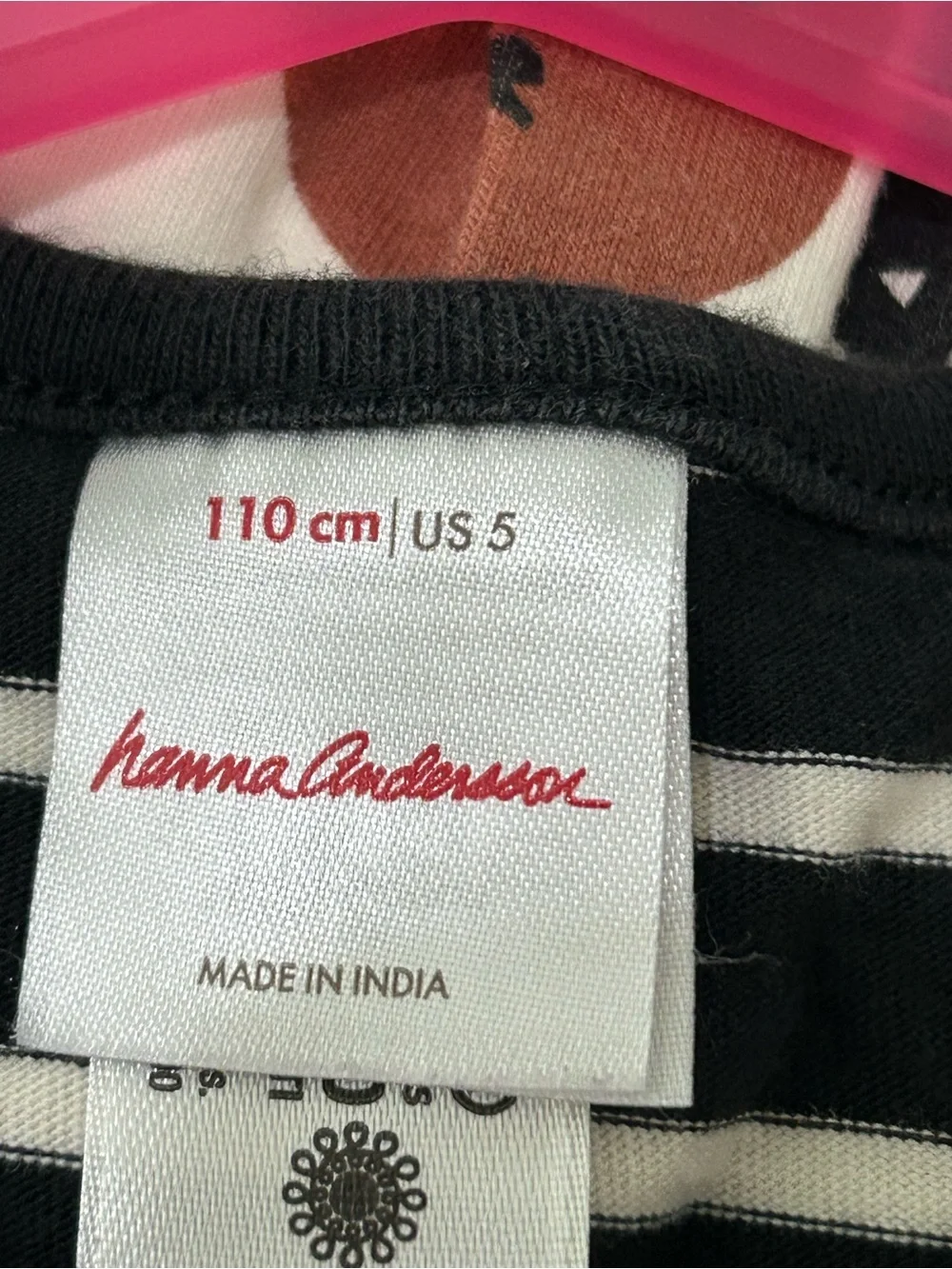 Hanna Andersson Cat Print Dress Size 5